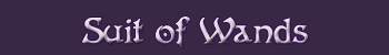 Suit of Wands